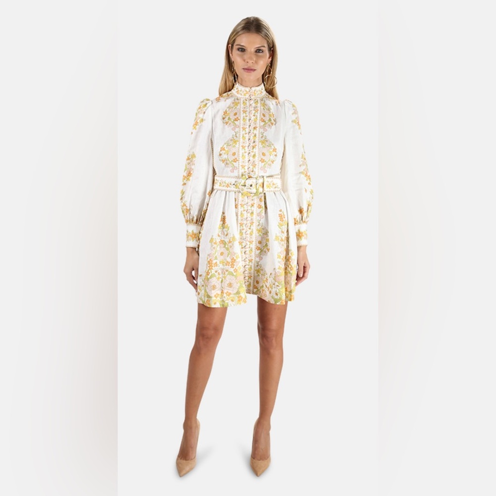 Zimmermann Super Eight Tubular Mini Dress size 2